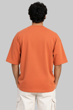 CHEETAH Oversized T-Shirt - Burnt Orange - Vasthr