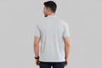 Premium Essential Light Grey Polo T-Shirt - Vasthr