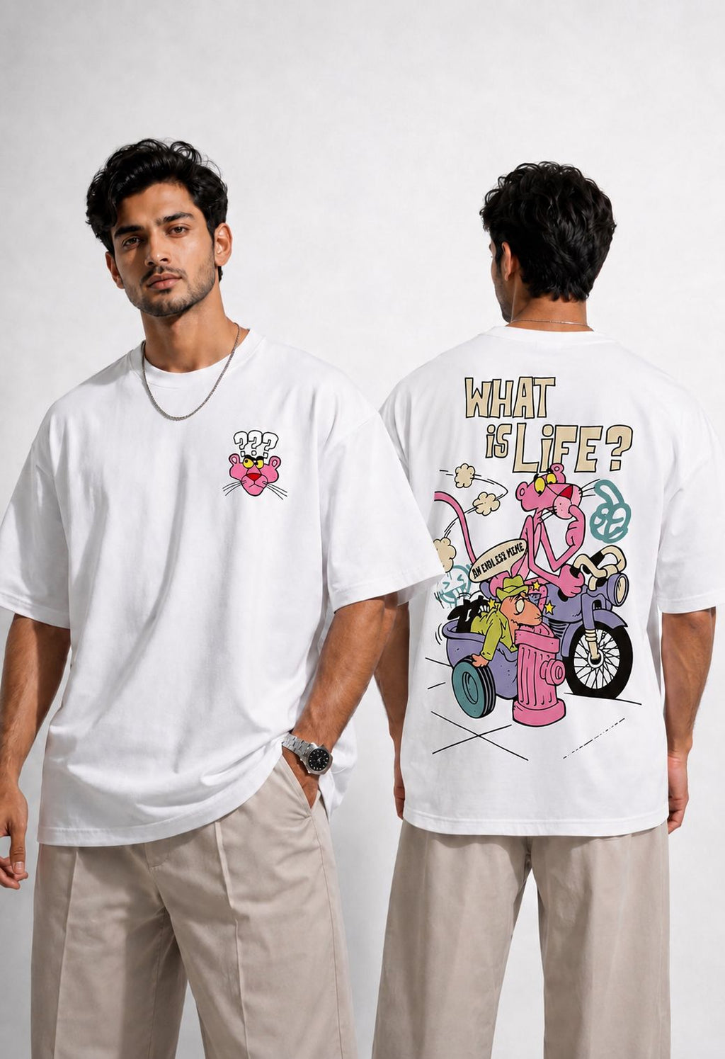 Vasthr Question everything. Enjoy the ride- White