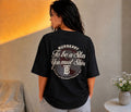 Vasthr “TO BE A STAR” Oversized T-Shirt (Black)