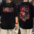 Vasthr x  Anime Eren Titan Awakening  Oversize Tshirt – Black