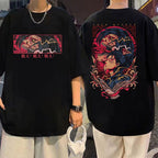 Anime Eren Titan Awakening  Oversize Tshirt – Black - Vasthr