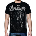 Vasthr x Marvel Infinity Gauntlet Blackout Edition Platinum T-shirt