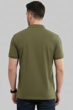 Premium Olive Green Polo T-Shirt - Vasthr
