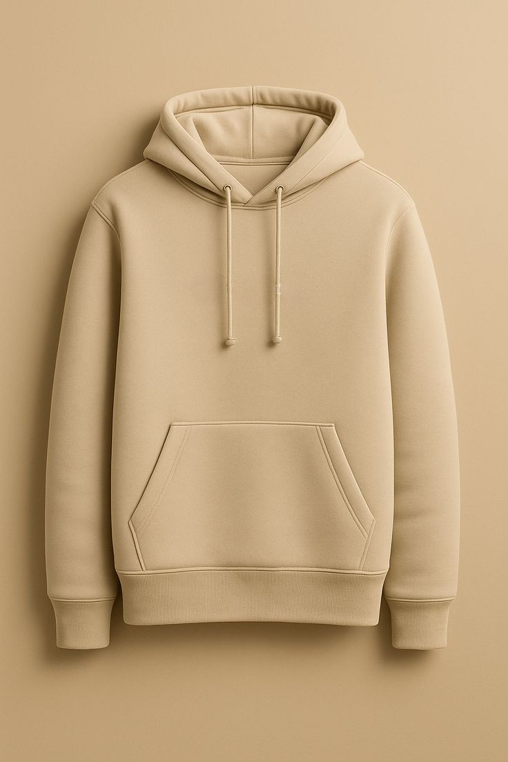 Earthy Essentials Beige Hoodie - Unisex Comfort By Vasthr