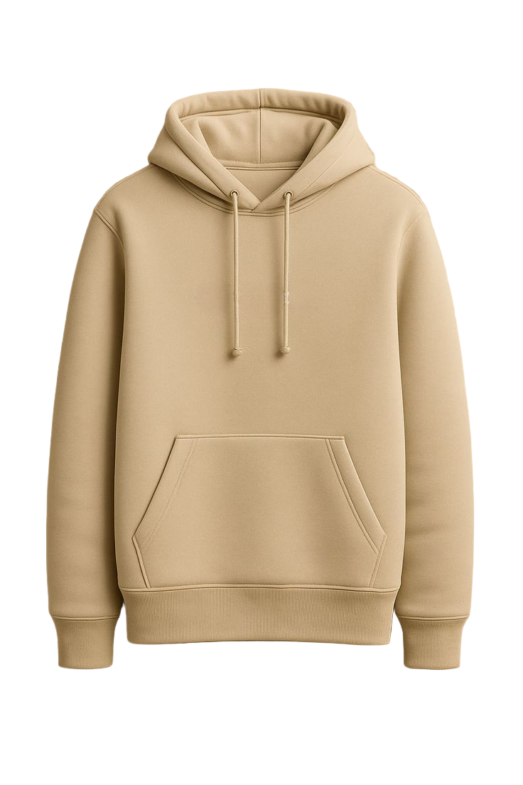 Earthy Essentials Beige Hoodie - Unisex Comfort By Vasthr